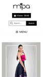 Mobile Screenshot of mipafashion.com
